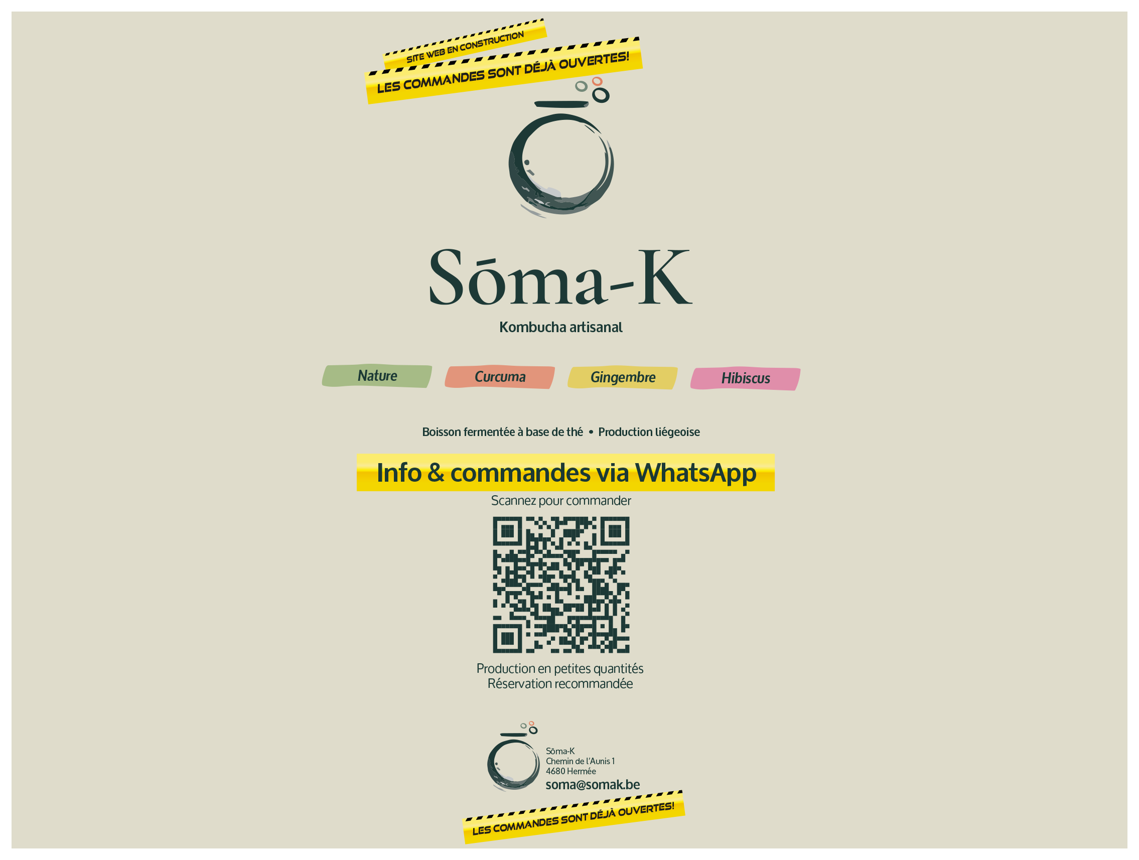 Sōma-K Page d'accueil